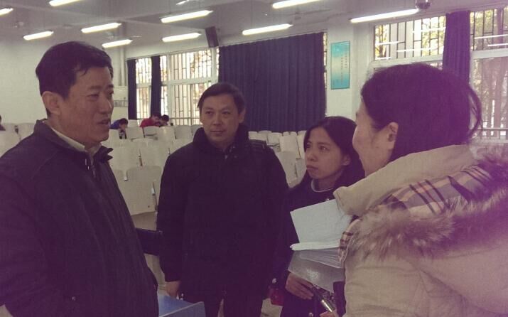 校党委书记郝翔同志听德赢官网青年教师讲课并作交流